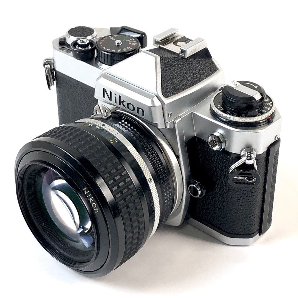 ニコン Nikon FE + Ai NIKKOR 50mm F1.2 フィルム マニュアルフォーカス 一眼レフカメラ 【中古】