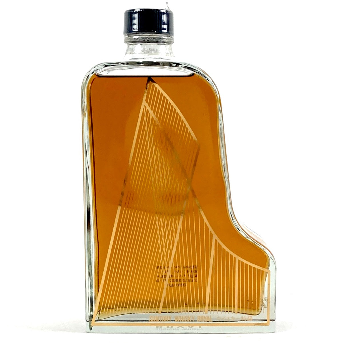 バイセル公式】【東京都内限定発送】 サントリー SUNTORY ローヤル ピアノ型ボトル 600ml 国産ウイスキー 【古酒】 - バイセルブランシェ