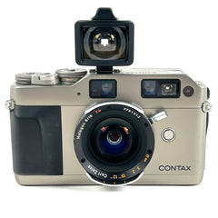 コンタックス CONTAX G1 ROM改造済 + Hologon T* 16mm F8 ホロゴン ファインダー付 フィルム レンジファインダーカメラ 【中古】