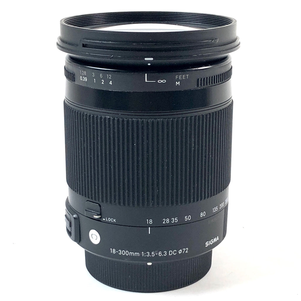 シグマ SIGMA C 18-300mm F3.5-6.3 DC MACRO HSM  (ペンタックス用)［ジャンク品］ 一眼カメラ用レンズ（オートフォーカス） 【中古】