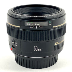 キヤノン Canon EF 50mm F1.4 USM 一眼カメラ用レンズ（オートフォーカス） 【中古】