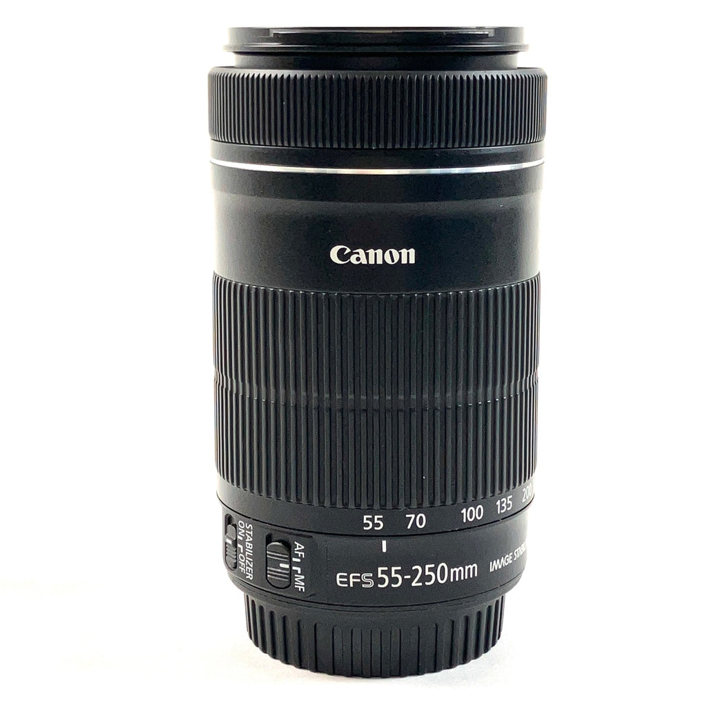 キヤノン Canon EF-S 55-250mm F4-5.6 IS STM 一眼カメラ用レンズ（オートフォーカス） 【中古】cambb