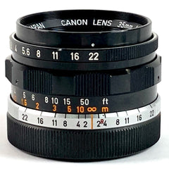 キヤノン Canon 35mm F2 Lマウント L39 レンジファインダーカメラ用レンズ 【中古】cambb