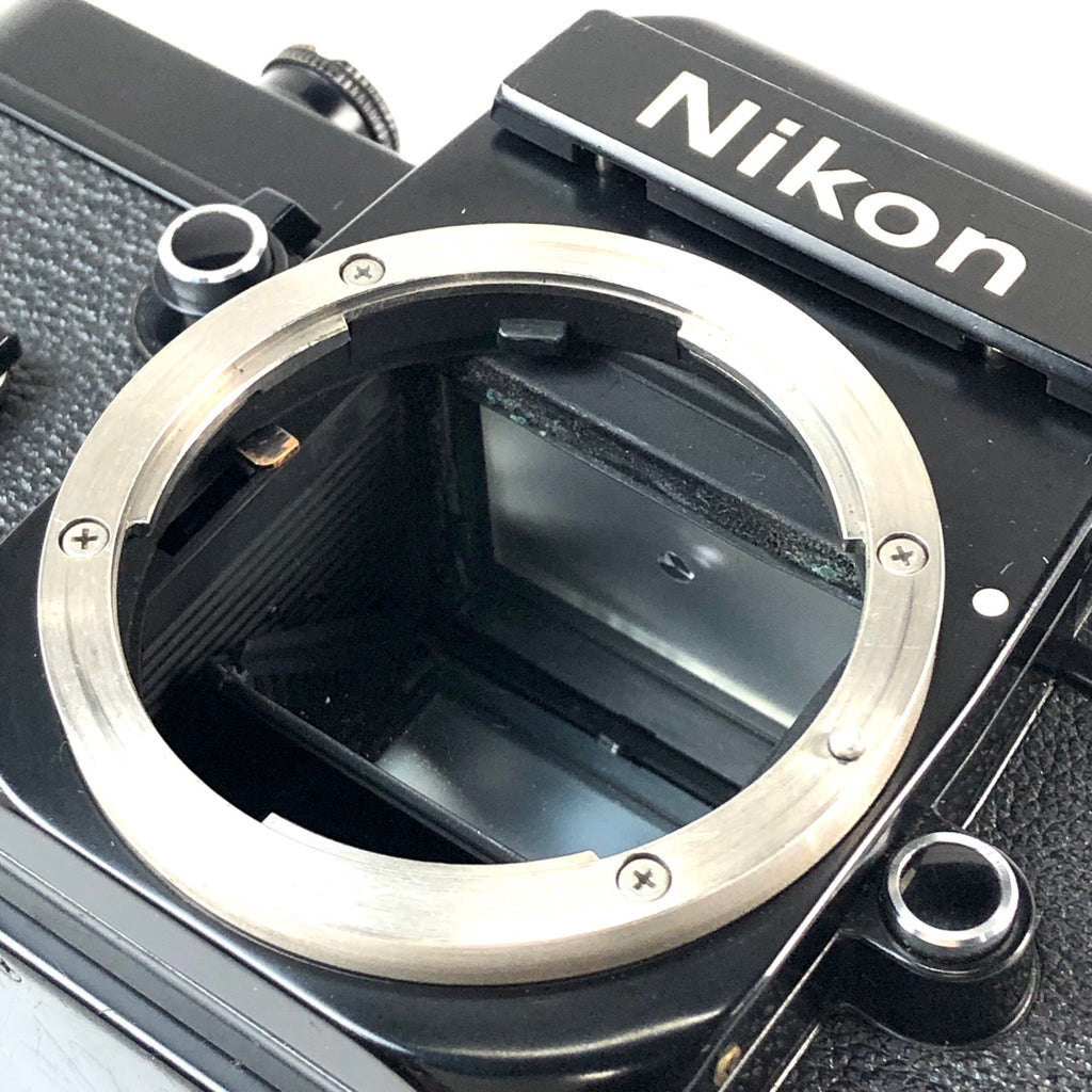 ニコン Nikon F2 アイレベル ブラック ボディ フィルム マニュアルフォーカス 一眼レフカメラ 【中古】