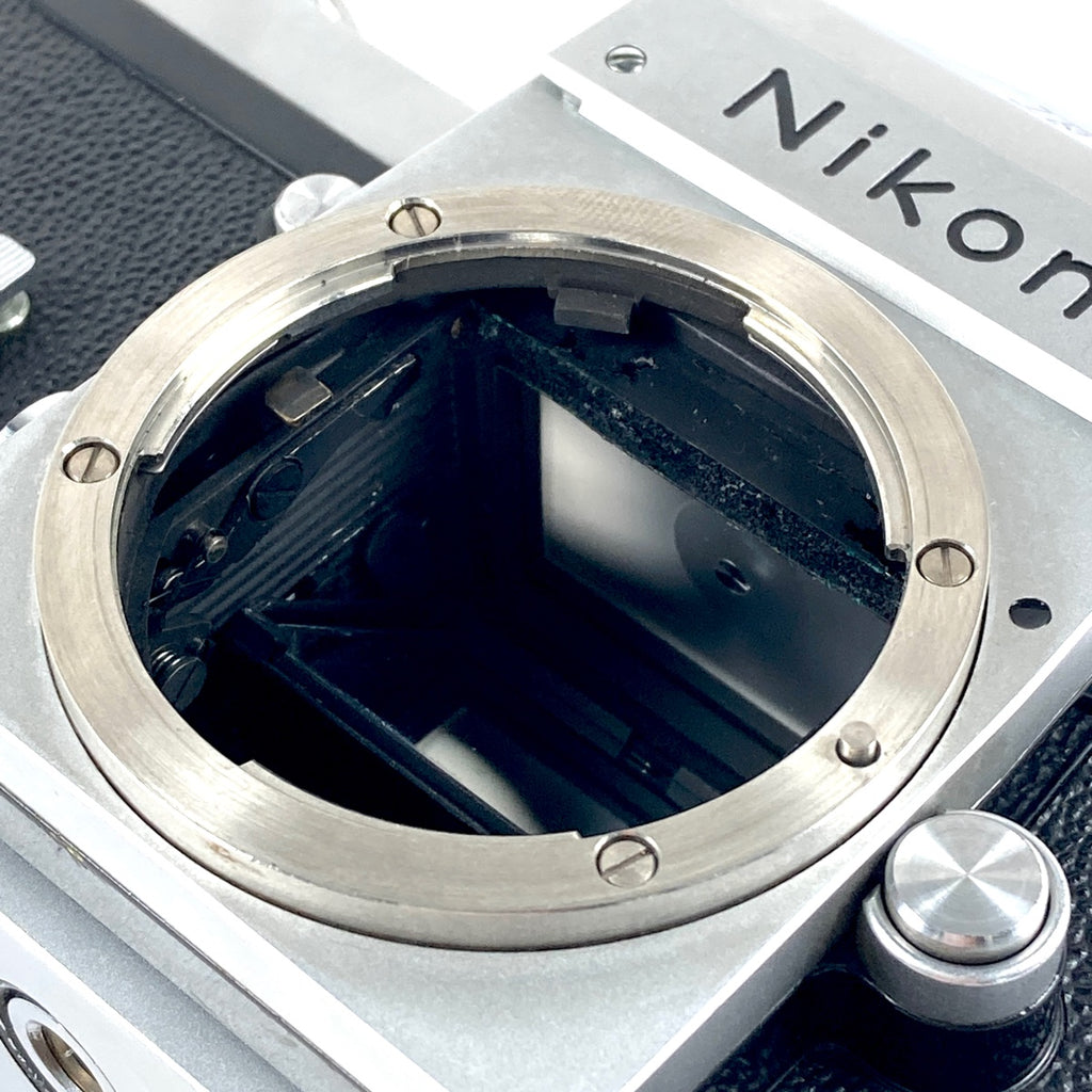 ニコン Nikon F アイレベル シルバー ボディ［ジャンク品］ フィルム マニュアルフォーカス 一眼レフカメラ 【中古】