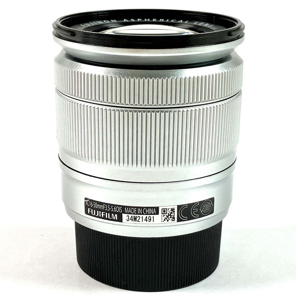 富士フイルム FUJIFILM XC 16-50mm F3.5-5.6 OIS シルバー 一眼カメラ用レンズ（オートフォーカス） 【中古】 cambb