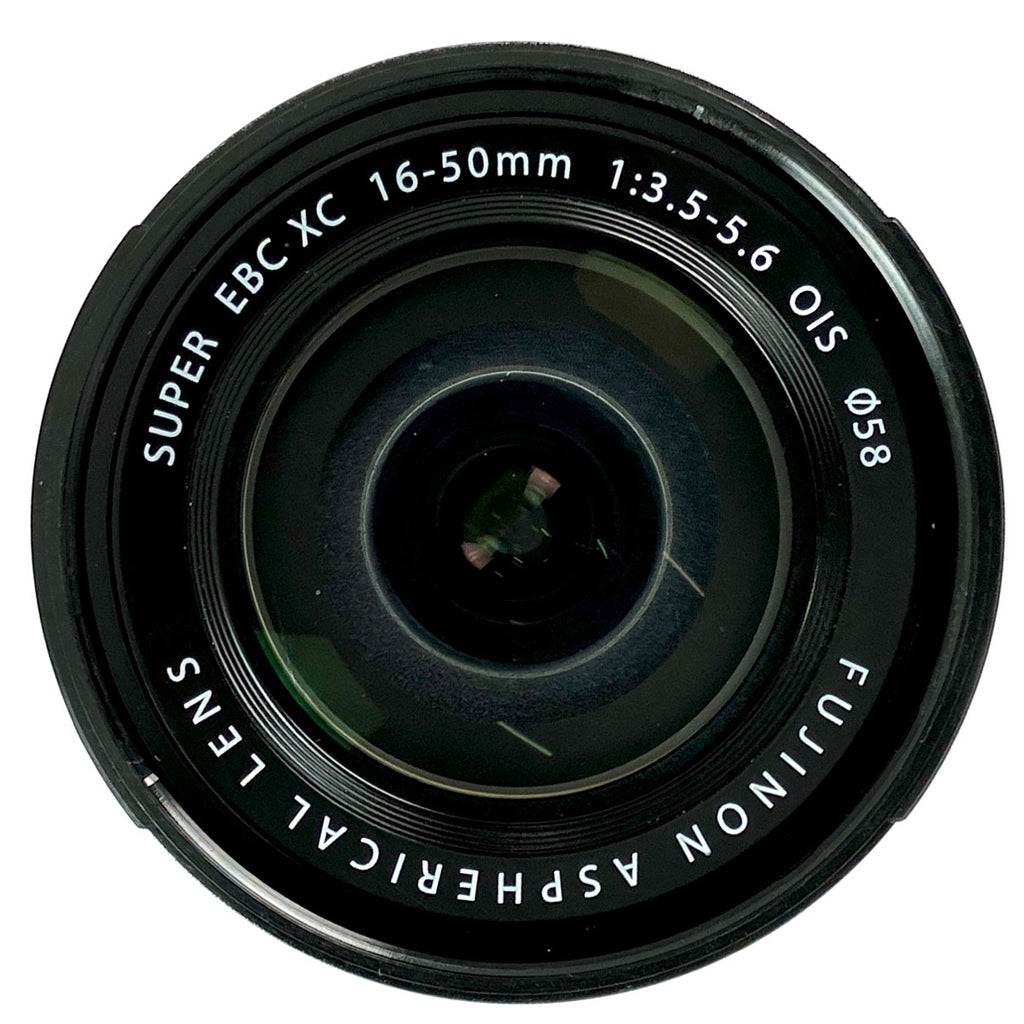 富士フイルム FUJIFILM XC 16-50mm F3.5-5.6 OIS シルバー 一眼カメラ用レンズ（オートフォーカス） 【中古】 cambb