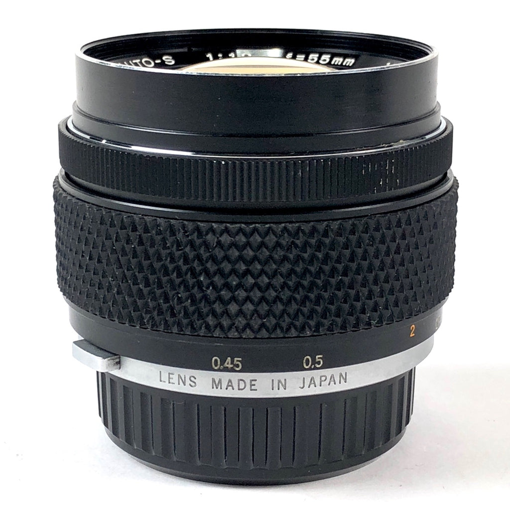 【在庫一掃】 オリンパス OLYMPUS G.ZUIKO AUTO-S 55mm F1.2 一眼カメラ用レンズ（マニュアルフォーカス） 【中古】cambb