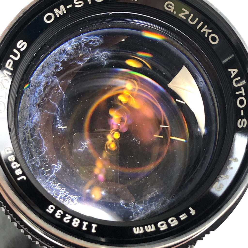 【在庫一掃】 オリンパス OLYMPUS G.ZUIKO AUTO-S 55mm F1.2 一眼カメラ用レンズ（マニュアルフォーカス） 【中古】cambb