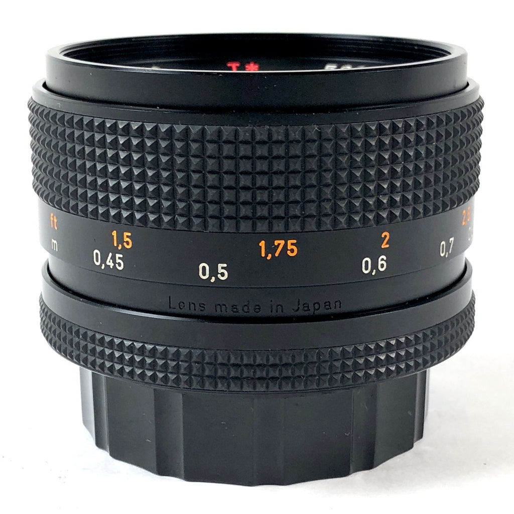 【在庫一掃】 コンタックス CONTAX Planar T* 50mm F1.4 AEJ プラナー 一眼カメラ用レンズ（マニュアルフォーカス） 【中古】cambb