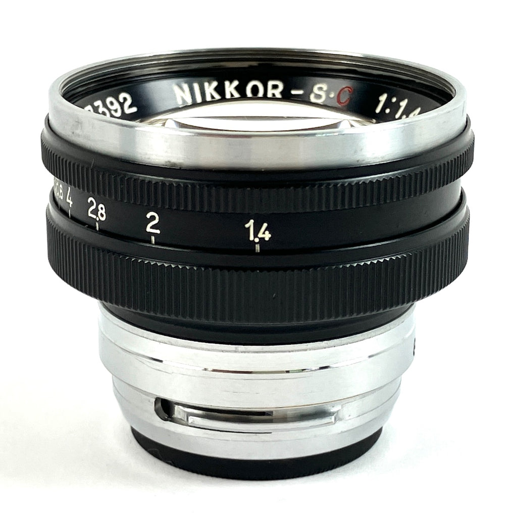 【在庫一掃】 ニコン Nikon NIKKOR-S.C 5cm F1.4 50mm ブラック Sマウント レンジファインダーカメラ用レンズ 【中古】 cambb