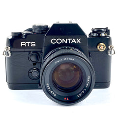 コンタックス CONTAX RTS II + Planar T* 50mm F1.4 AEJ フィルム マニュアルフォーカス 一眼レフカメラ 【中古】