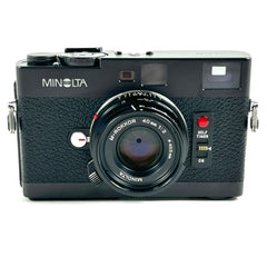 ミノルタ MINOLTA CLE + M-ROKKOR 40mm F2 ライカ Mマウント フィルム レンジファインダーカメラ 【中古】