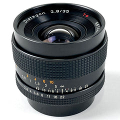 コンタックス CONTAX Distagon T* 35mm F2.8 AEJ 一眼カメラ用レンズ（マニュアルフォーカス） 【中古】