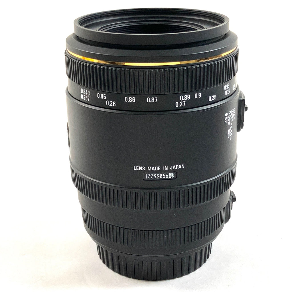 シグマ SIGMA 70mm F2.8 EX DG MACRO (キヤノンEF用) 一眼カメラ用レンズ（オートフォーカス） 【中古】 cambb