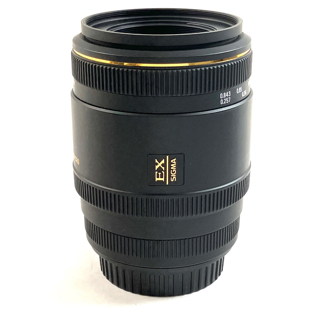 シグマ SIGMA 70mm F2.8 EX DG MACRO (キヤノンEF用) 一眼カメラ用レンズ（オートフォーカス） 【中古】 cambb