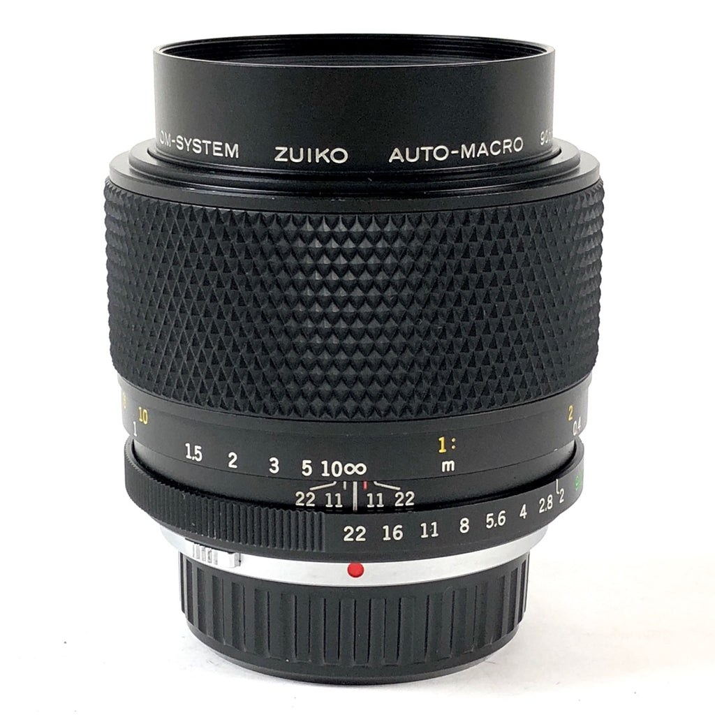 オリンパス OLYMPUS ZUIKO AUTO-MACRO 90mm F2 一眼カメラ用レンズ（マニュアルフォーカス） 【中古】 cambb
