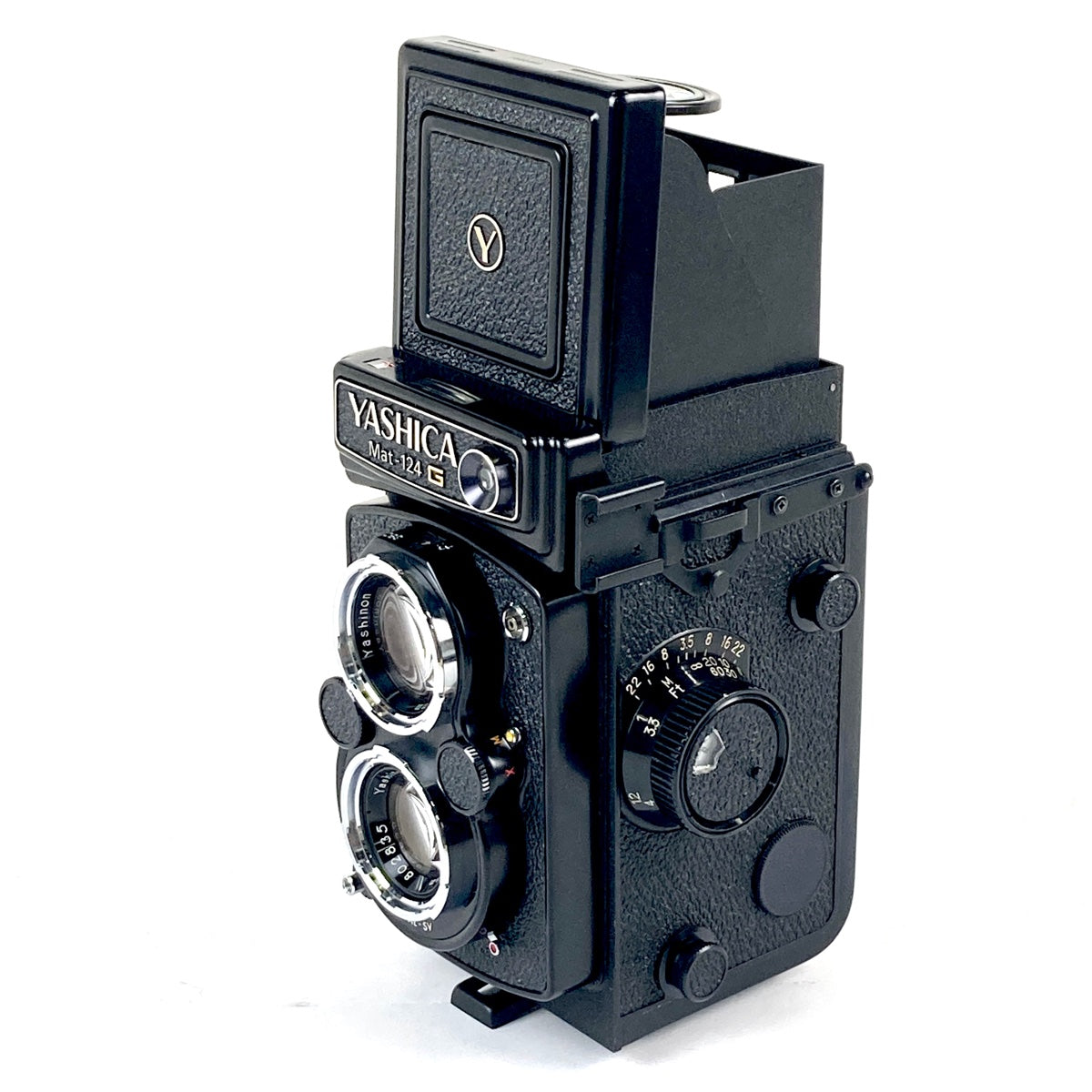 YASHICA Mat-124 G 二眼レフカメラ 本体とケース 二眼レフデビューをお考えの方に最適！YASHICA Mat-124G