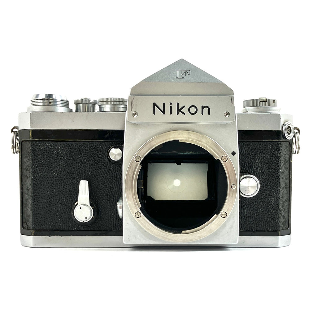 【在庫一掃】 ニコン Nikon F アイレベル シルバー ボディ［ジャンク品］ フィルム マニュアルフォーカス 一眼レフカメラ 【中古】 cambb