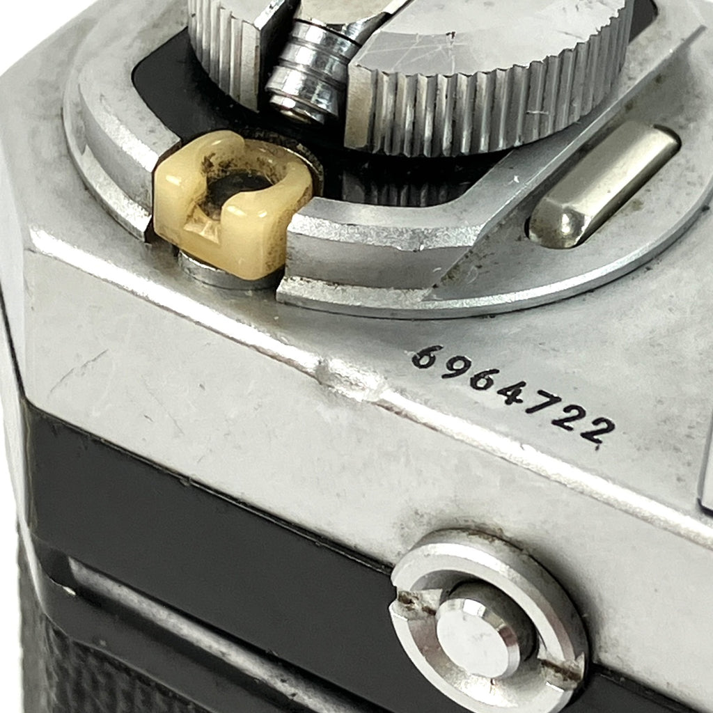 【在庫一掃】 ニコン Nikon F アイレベル シルバー ボディ［ジャンク品］ フィルム マニュアルフォーカス 一眼レフカメラ 【中古】 cambb