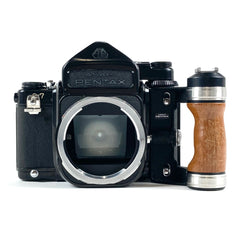 ペンタックス PENTAX 6X7 ボディ ウッドグリップ付 中判カメラ 【中古】
