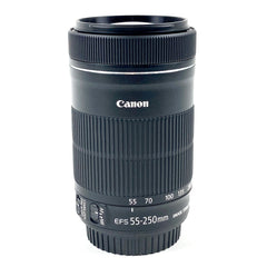 キヤノン Canon EF-S 55-250mm F4-5.6 IS STM 一眼カメラ用レンズ（オートフォーカス） 【中古】