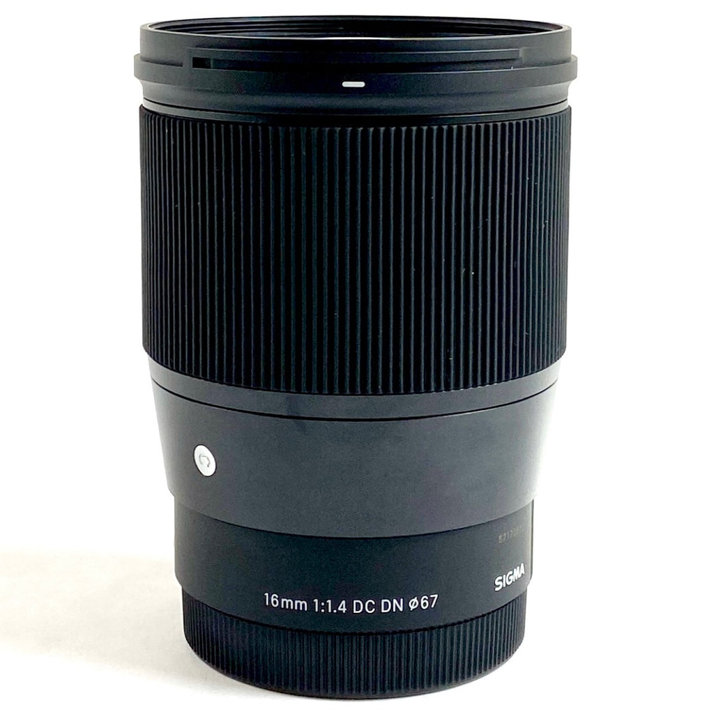 シグマ SIGMA Contemporary 16mm F1.4 DC DN (ソニーE/APS-C用) 一眼カメラ用レンズ（オートフォーカス） 【中古】