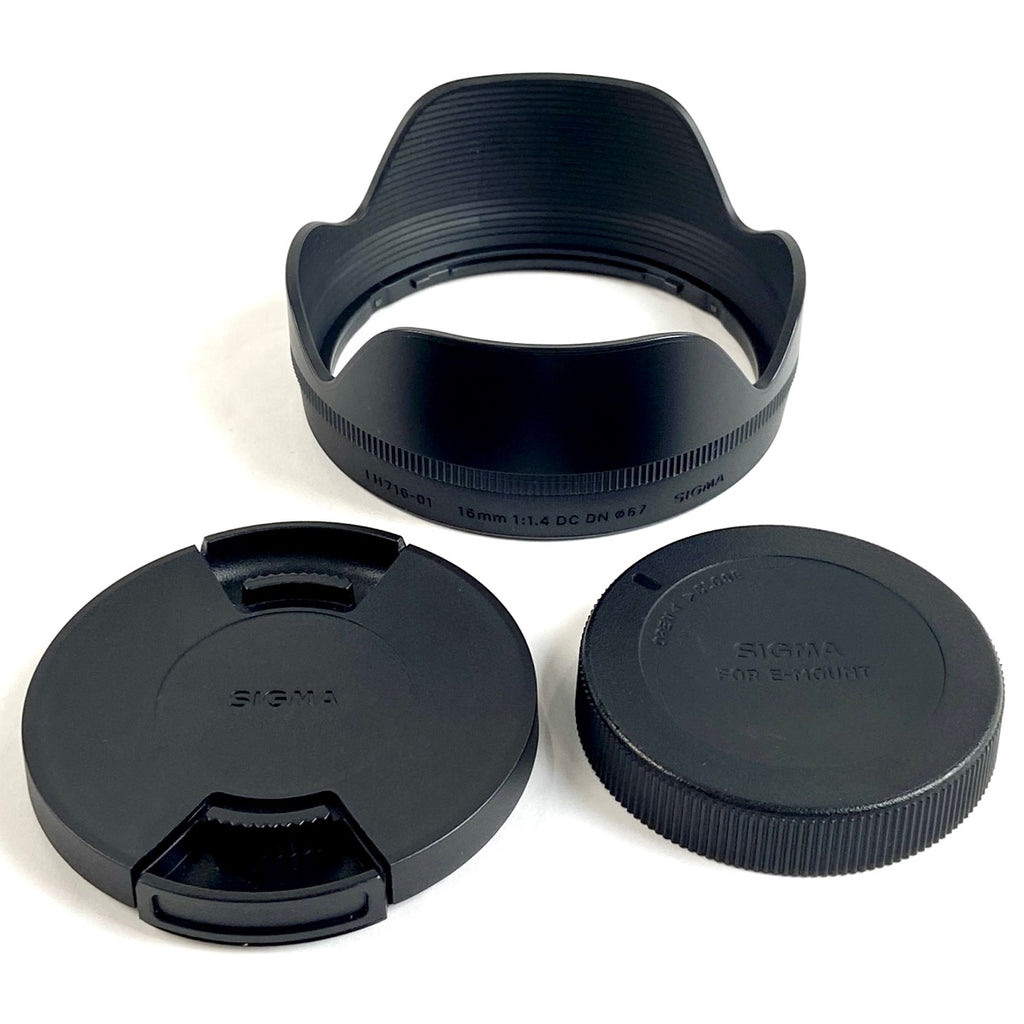 シグマ SIGMA Contemporary 16mm F1.4 DC DN (ソニーE/APS-C用) 一眼カメラ用レンズ（オートフォーカス） 【中古】