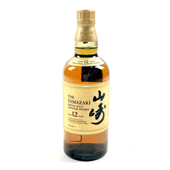 【東京都内限定お届け】サントリー SUNTORY 山崎 12年 シングルモルト 700ml 国産ウイスキー 【古酒】