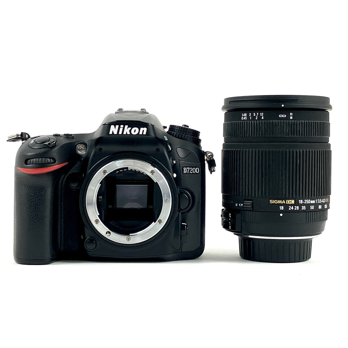 バイセル公式】ニコン Nikon D7200 + シグマ 18-250mm F3.5-6.3 DC ...