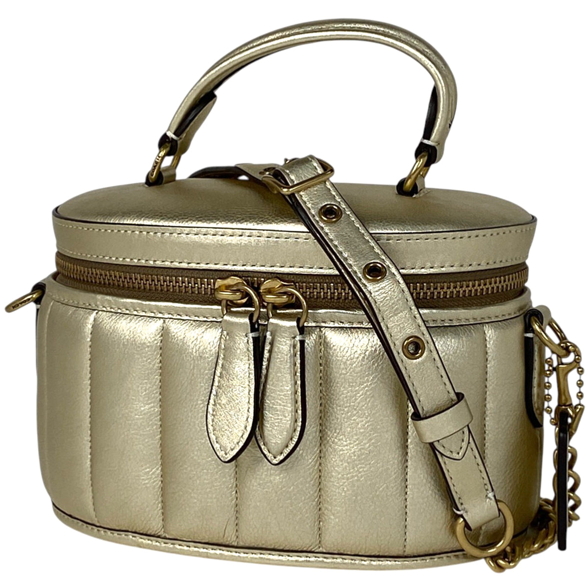 バイセル公式】コーチ トレイル バッグ ウィズ キルティング 2WAY