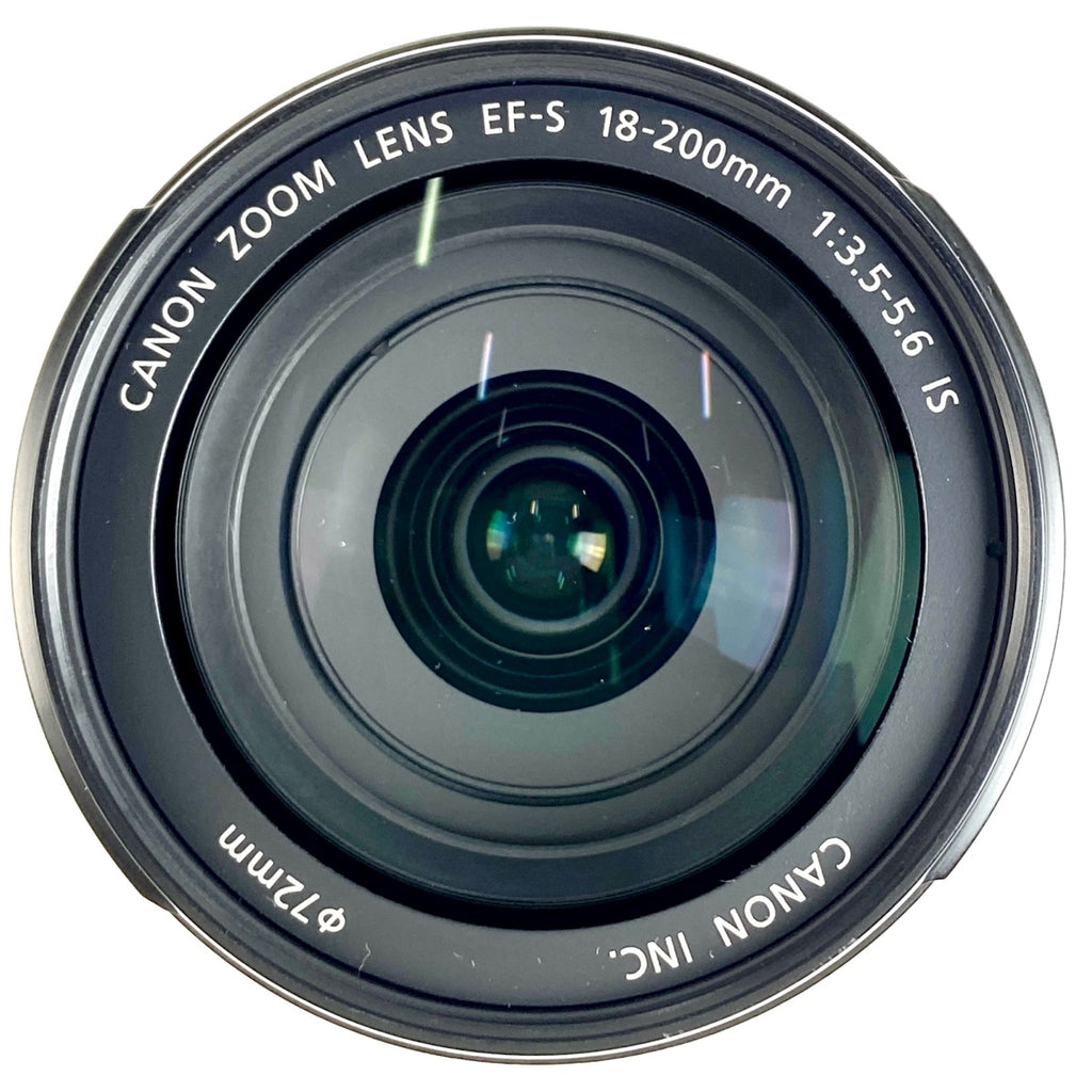 キヤノン Canon EF-S 18-200mm F3.5-5.6 IS 一眼カメラ用レンズ（オートフォーカス） 【中古】