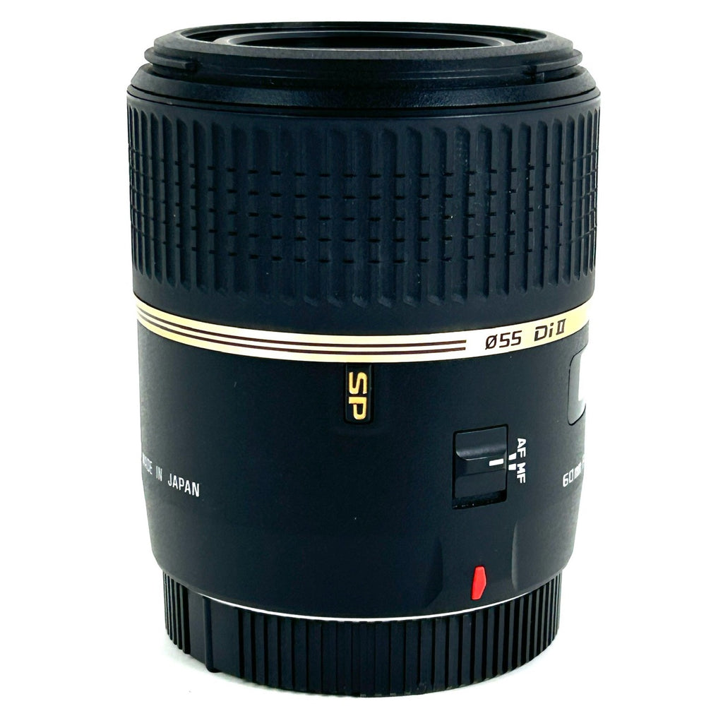 タムロン TAMRON SP 60mm F2 Di II MACRO 1:1 G005E (キヤノンEF用) 一眼カメラ用レンズ（オートフォーカス） 【中古】