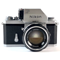 ニコン Nikon F フォトミック シルバー + NIKKOR-S Auto 50mm F1.4 非Ai ［ジャンク品］ フィルム マニュアルフォーカス 一眼レフカメラ 【中古】