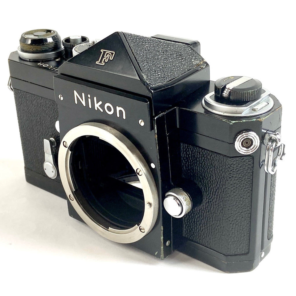 ニコン Nikon F アイレベル ブラック ボディ フィルム マニュアルフォーカス 一眼レフカメラ 【中古】