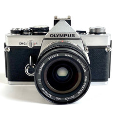 オリンパス OLYMPUS OM-2N + ZUIKO MC AUTO-W 24mm F2 フィルム マニュアルフォーカス 一眼レフカメラ 【中古】