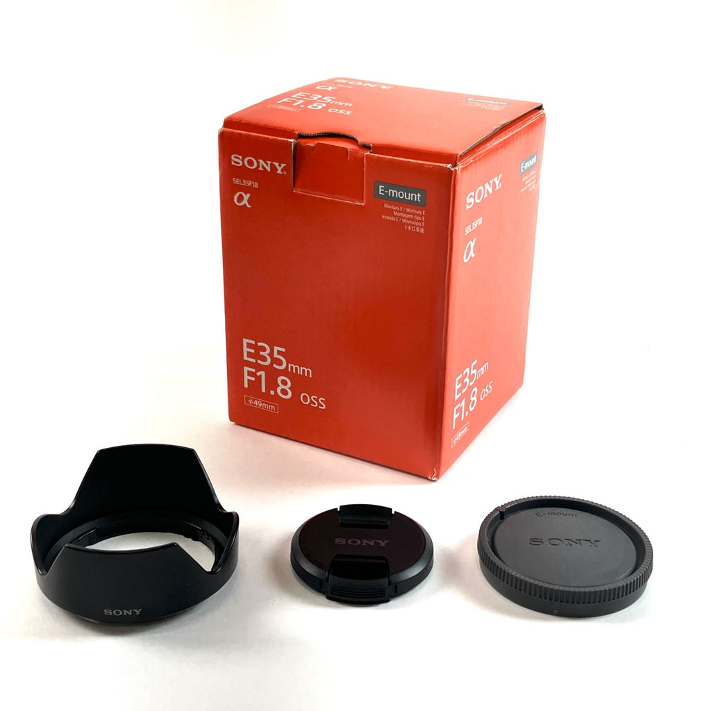 ソニー SONY E 35mm F1.8 OSS SEL35F18 一眼カメラ用レンズ（オートフォーカス） 【中古】