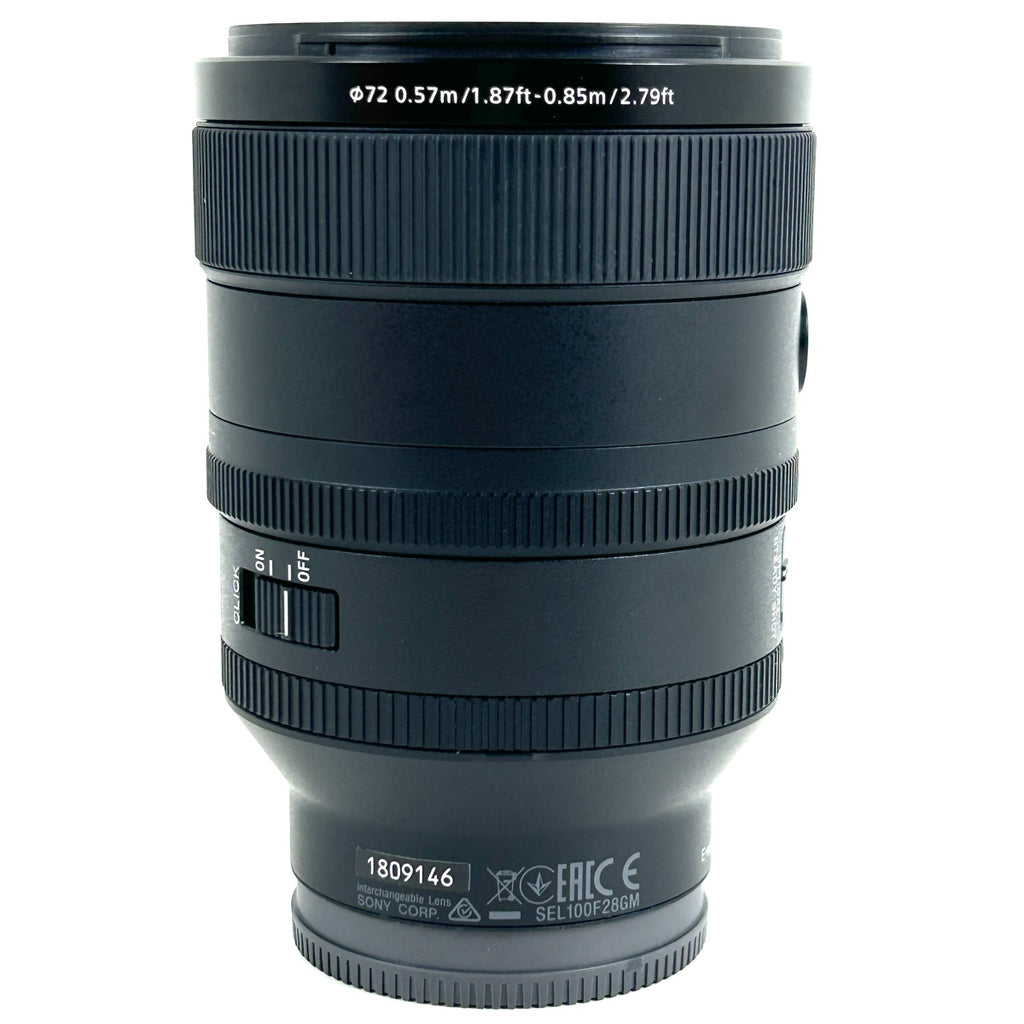 ソニー SONY FE 100mm F2.8 STF GM OSS SEL100F28GM 一眼カメラ用レンズ（オートフォーカス） 【中古】