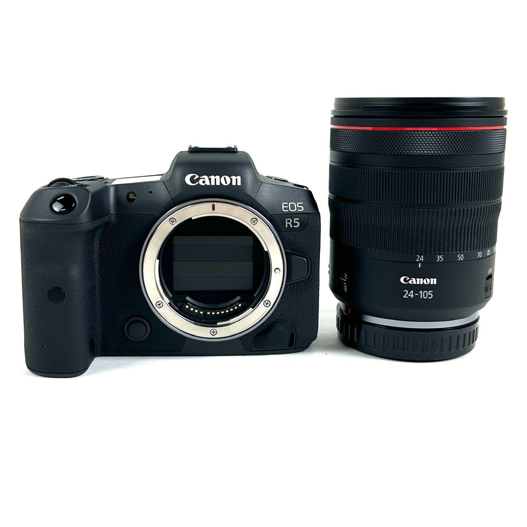 キヤノン Canon EOS R5 ＋ RF 24-105mm F4L IS USM デジタル ミラーレス 一眼カメラ 【中古】