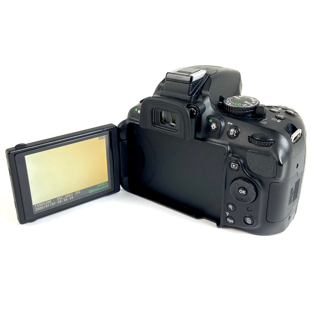 バイセル公式】ニコン Nikon D5200 18-55 VR レンズキット ブラック デジタル 一眼レフカメラ 【中古】 - バイセルブランシェ