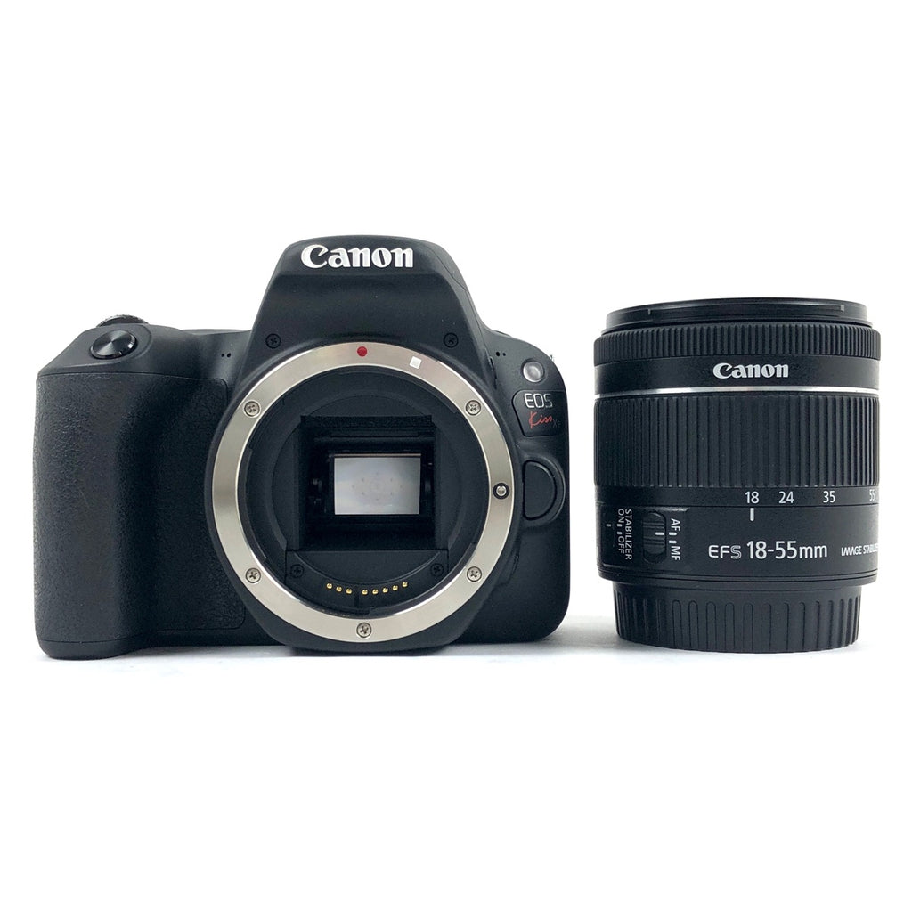 キヤノン Canon EOS Kiss X9 EF-S 18-55 F4-5.6 IS STM レンズキット ブラック デジタル 一眼レフカメラ 【中古】