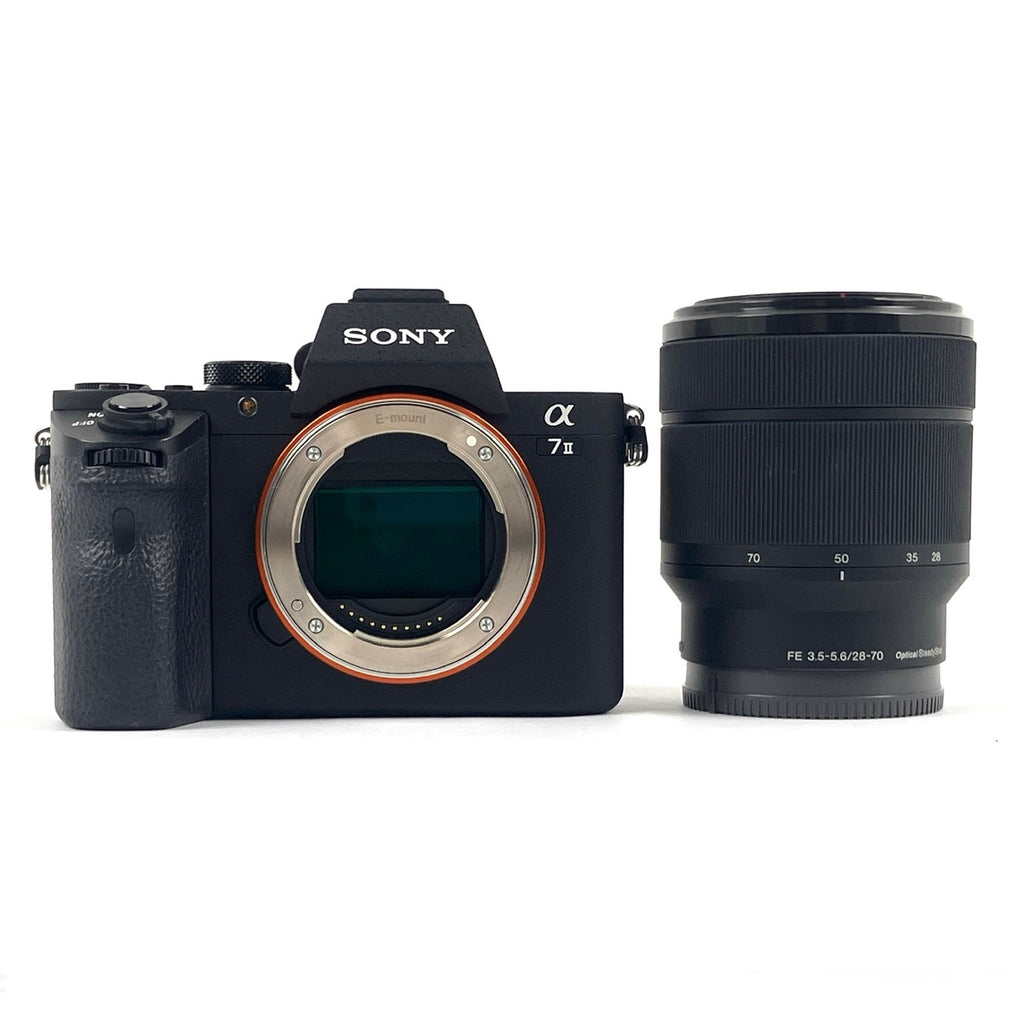 ソニー SONY α7II レンズキット ILCE-7M2K デジタル ミラーレス 一眼カメラ 【中古】