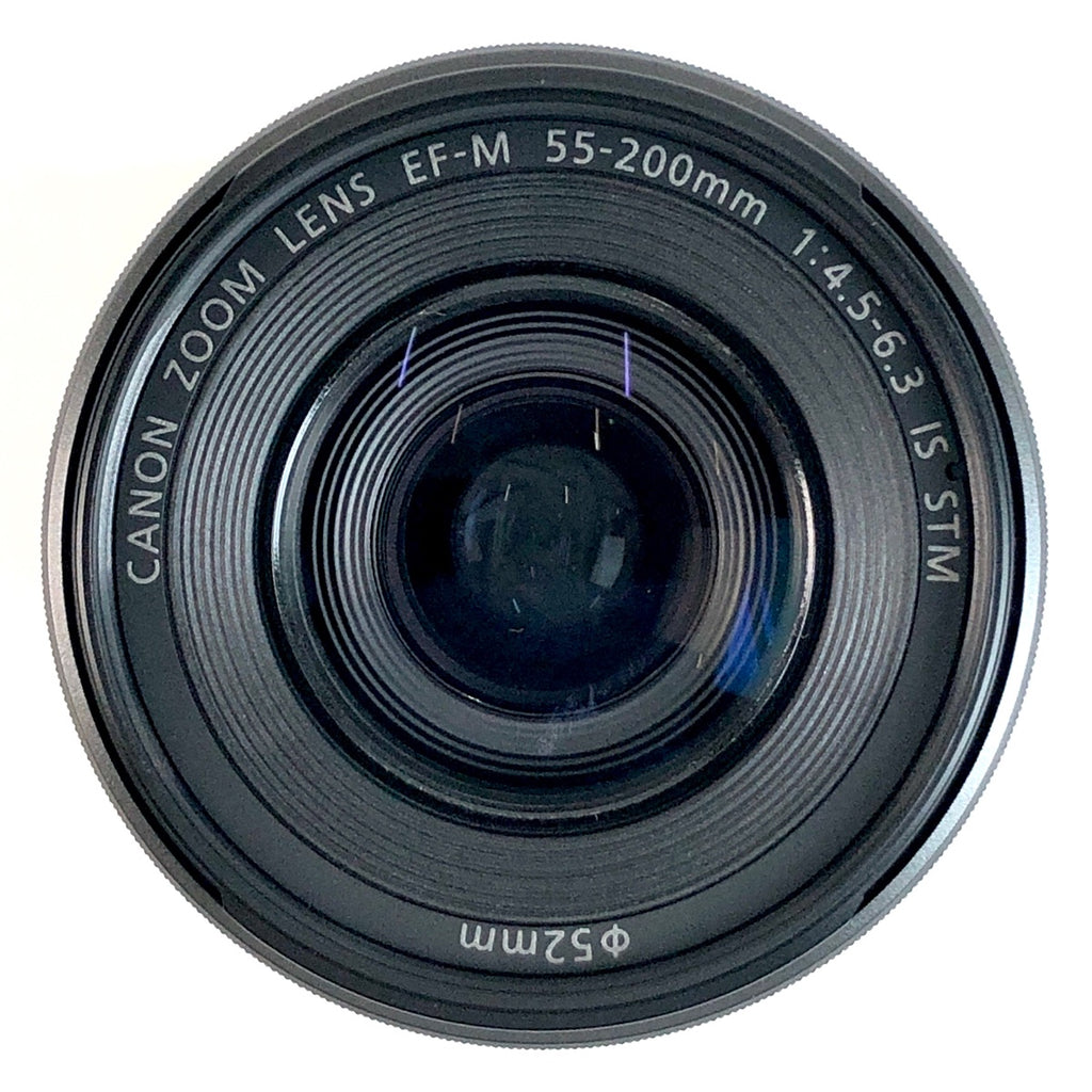 キヤノン Canon EF-M 55-200mm F4.5-6.3 IS STM ブラック 【中古】