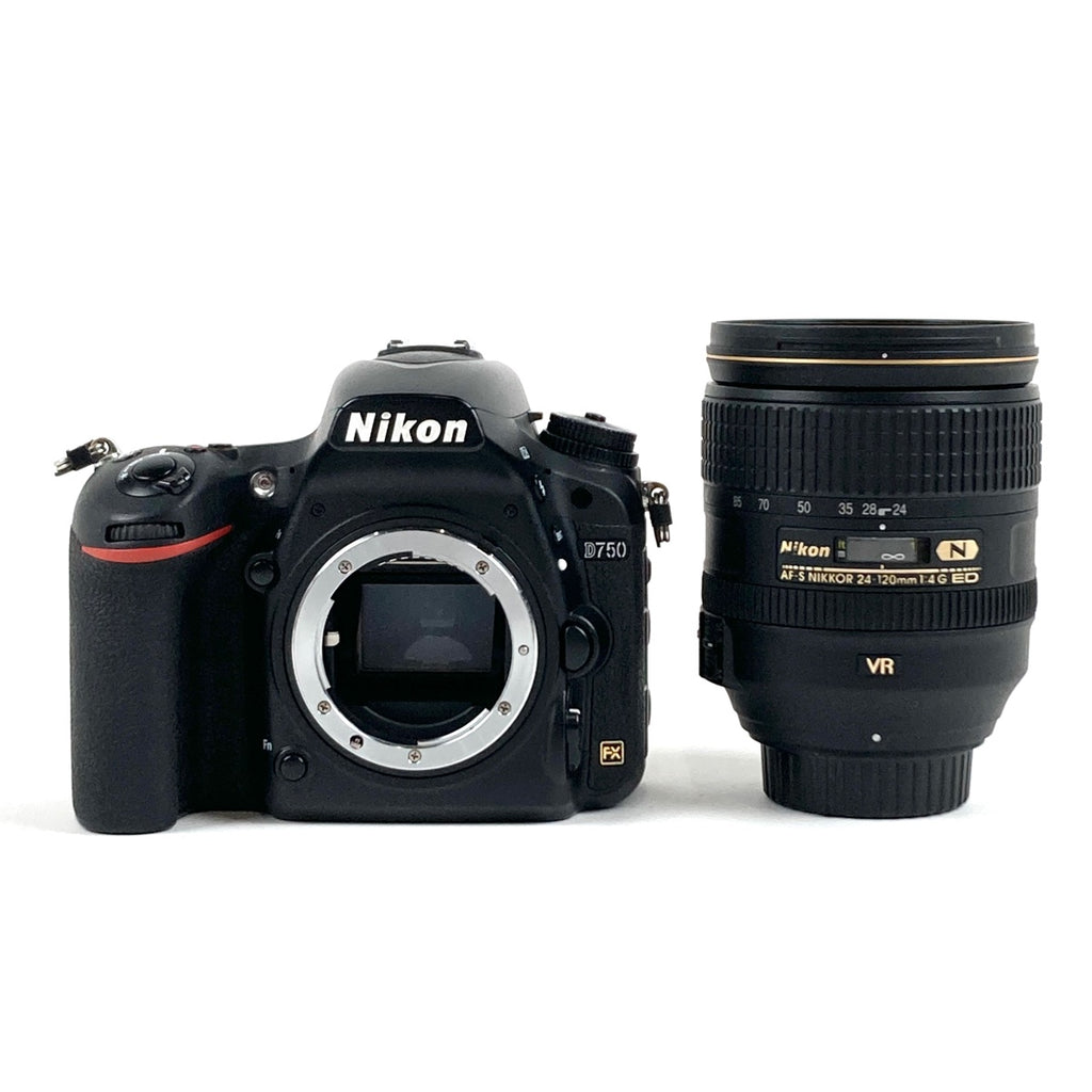 ニコン Nikon D750 24-120 VR レンズキット デジタル 一眼レフカメラ 【中古】