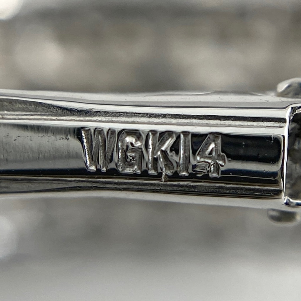 メレダイヤ デザインイヤリング WG ホワイトゴールド YG イエローゴールド プラチナ K18 ダイヤモンド イヤリング K14 WG Pt900 レディース 【中古】 
 ラッピング可