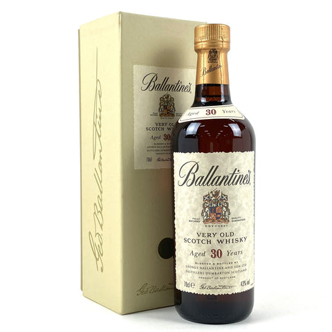 バイセル公式】バランタイン Ballantines ベリーオールド 30年 青旗 