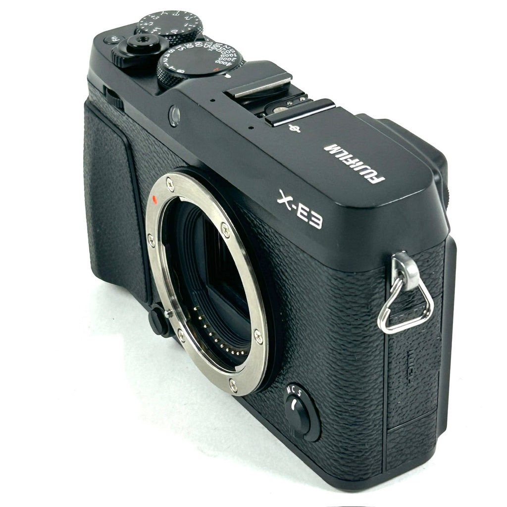 富士フイルム FUJIFILM X-E3 ブラック + XF 23mm F2 R WR デジタル ミラーレス 一眼カメラ 【中古】