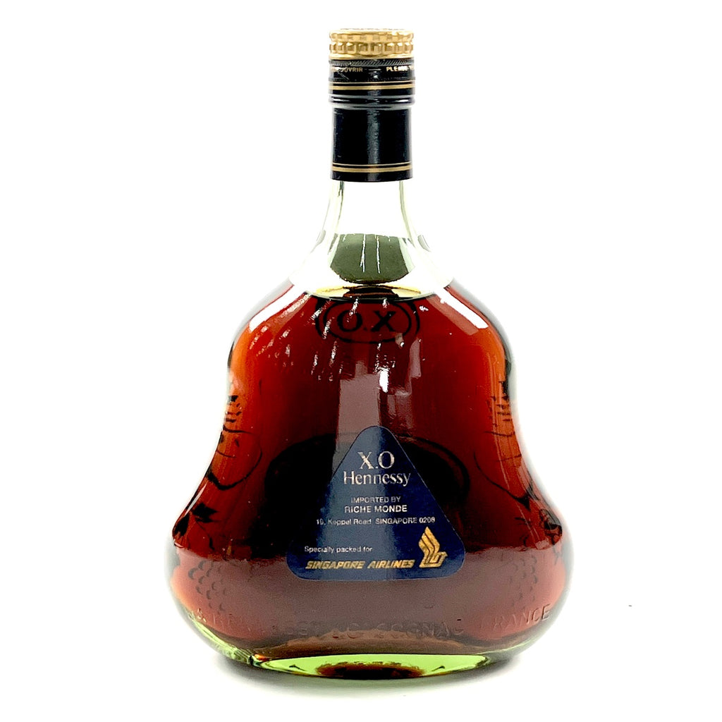 ヘネシー Hennessy XO 金キャップ グリーンボトル 700ml ブランデー コニャック 【古酒】