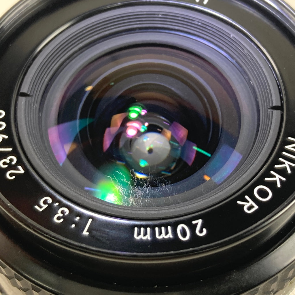 ニコン Nikon Ai-S NIKKOR 20mm F3.5 一眼カメラ用レンズ（マニュアルフォーカス） 【中古】