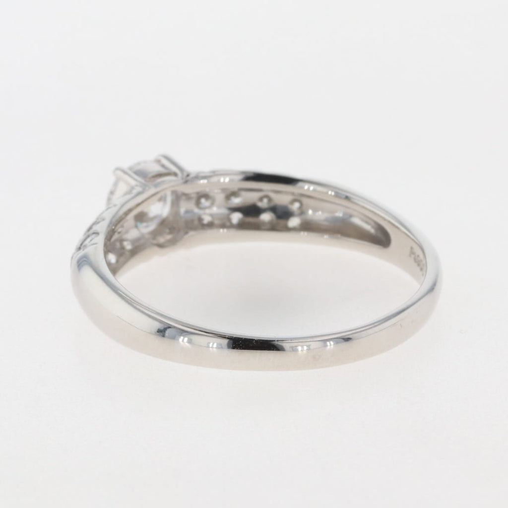 ダイヤモンド デザインリング プラチナ 指輪 メレダイヤ リング 22号 Pt900 ダイヤモンド メンズ 【中古】 , ラッピング可